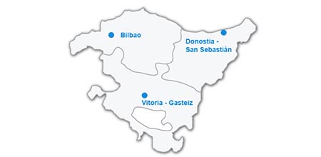 Renta personal media de la C.A. de Euskadi por ámbitos territoriales, según tipo de renta (euros). 2017