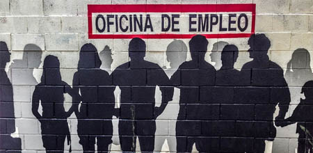 Paro Registrado. Tasa Interanual a partir de los valores mensuales. Datos Enero 2020. Bizkaia, CAPV y Estado.