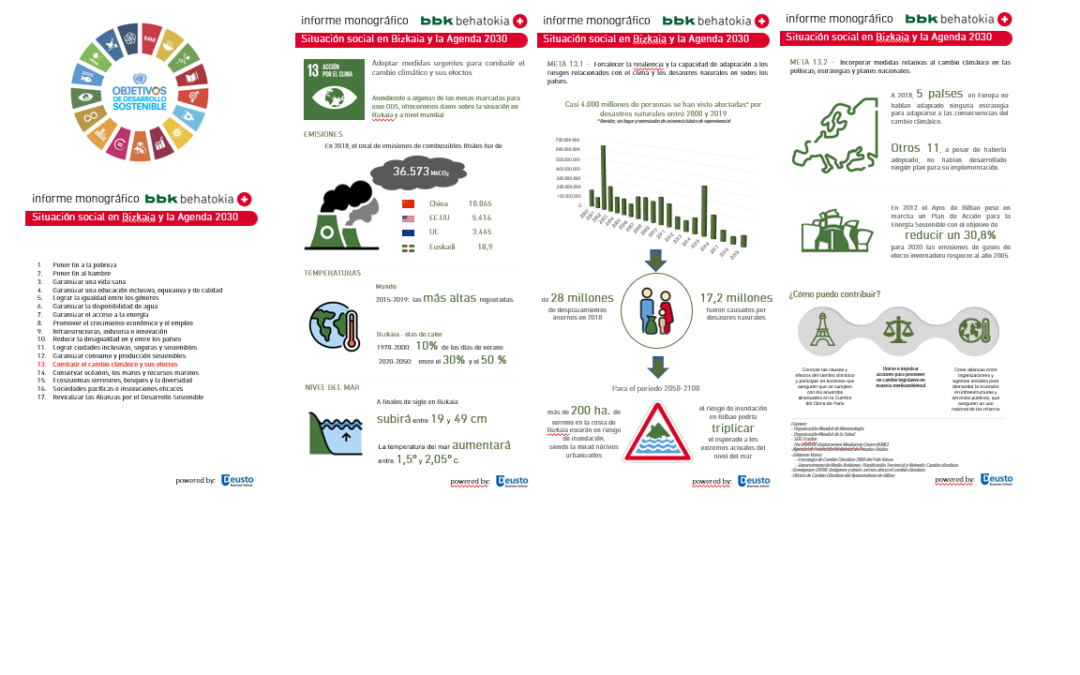 Bizkaiko egoera soziala eta 2030 Agenda, Xedeak 13 zk.