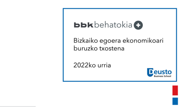 Bizkaiko egoera ekonomikoari buruzko txostena – 2022ko urria: Egoera ekonomikoaren larriagotzea