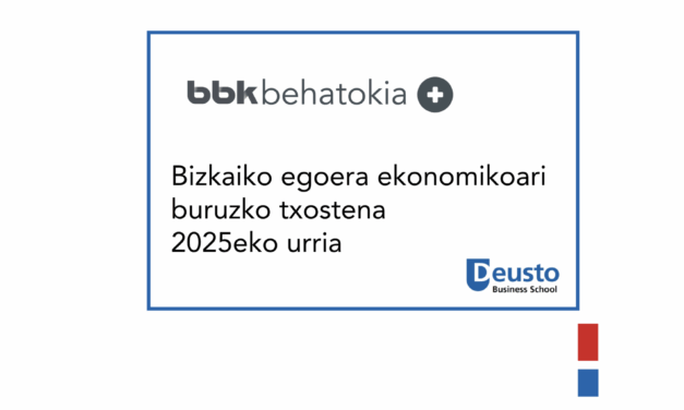 Bizkaiko egoera ekonomikoari buruzko txostena – 2025eko urria