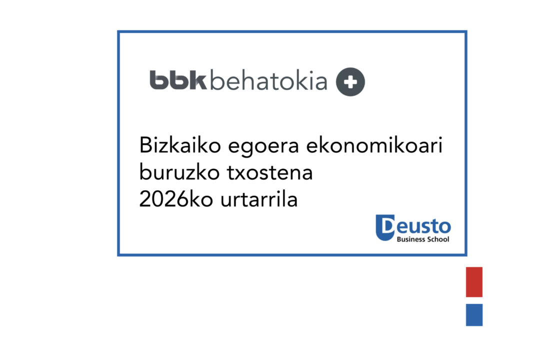 Bizkaiko egoera ekonomikoari buruzko txostena – 2026ko urtarrila