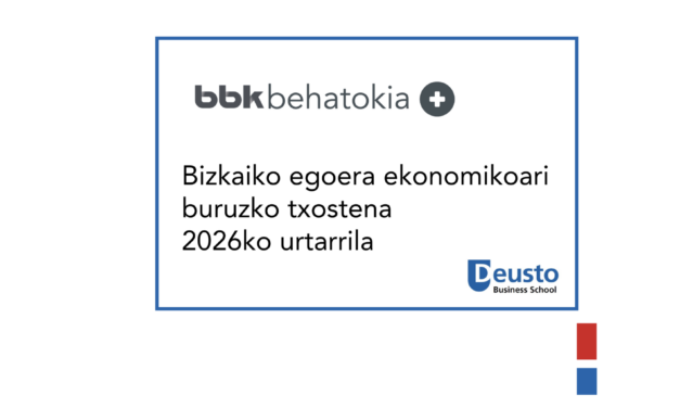 Bizkaiko egoera ekonomikoari buruzko txostena – 2026ko urtarrila